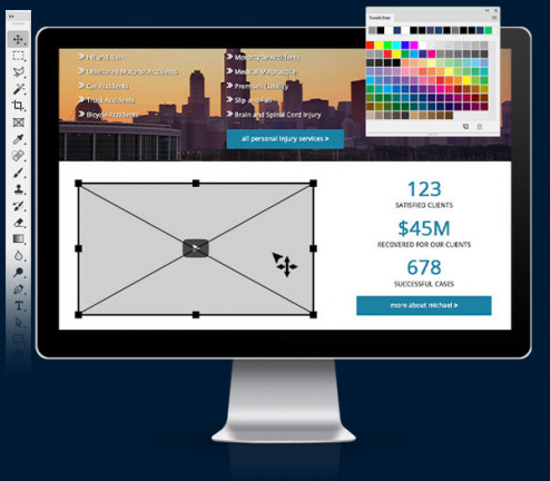 custom web design