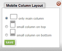 mobile nav layout