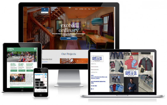 semi-custom websites
