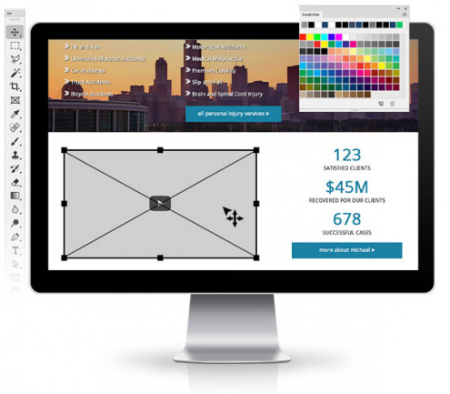 custom web design